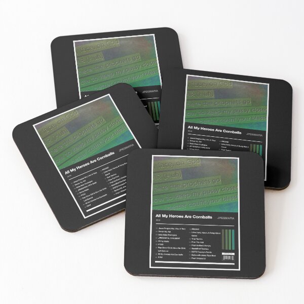 Item preview, All My Heroes Are Cornballs Tracklist (Inverted) designed and sold by TOURETTESBOYLOL.