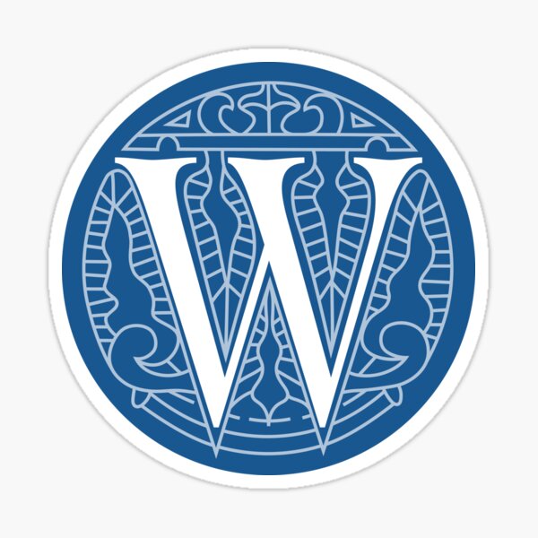 WesterosCraft Circle Logo Blue Sticker