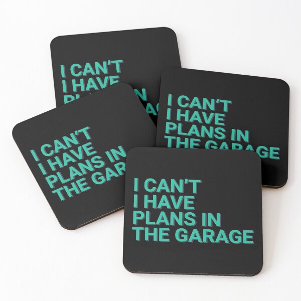 Item preview, I Can't I Have Plans In The Garage Car Lover designed and sold by Sour Soul.