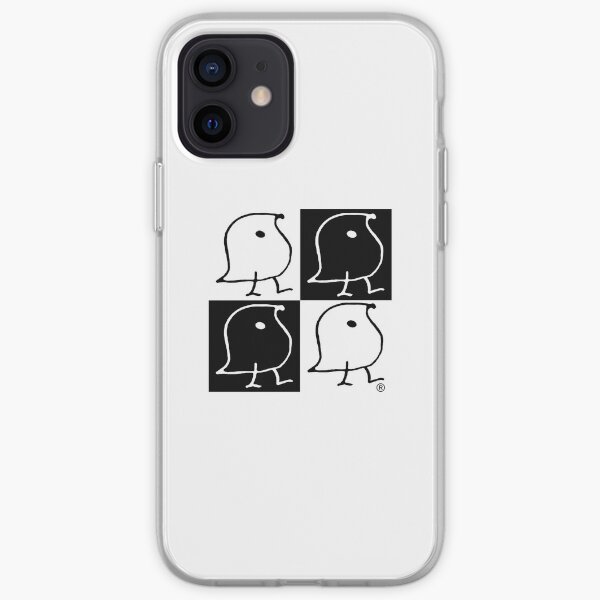 Black and White WUGs iPhone Soft Case