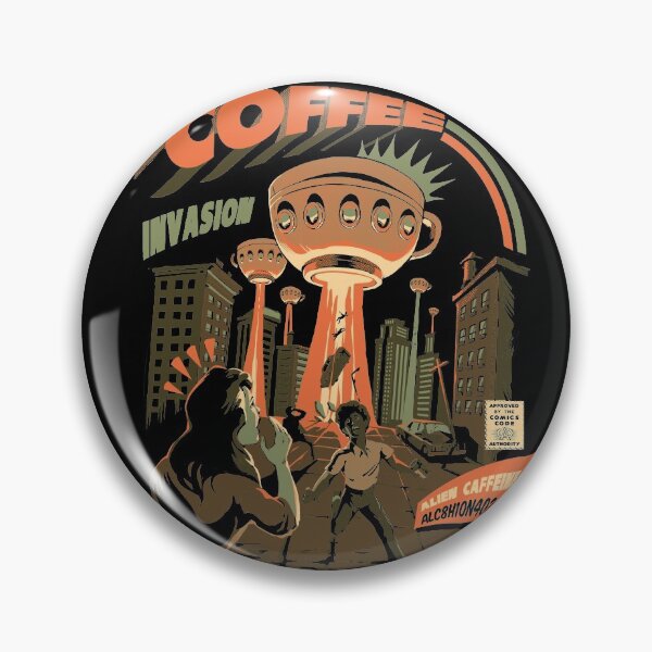 Item preview, Coffee Invasion designed and sold by Ilustrata®.