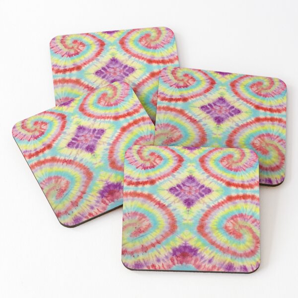 Item preview, 4 Spiral and Diamond Tie Dye Design  designed and sold by Andrew Morrell.