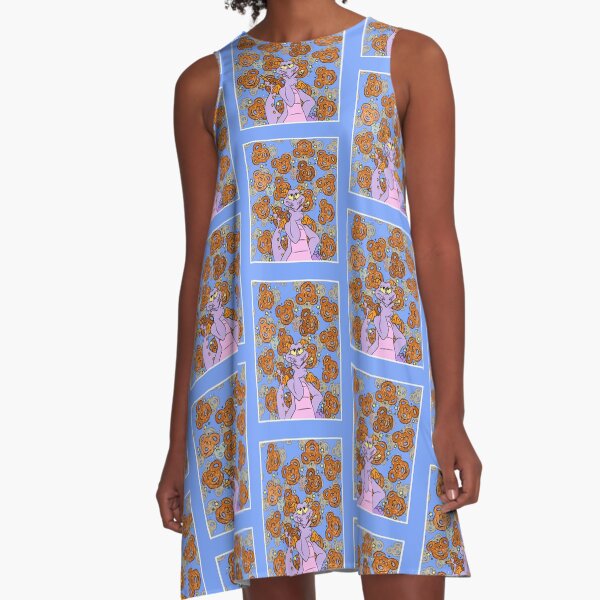 Dreaming of Mickey Pretzels A-Line Dress