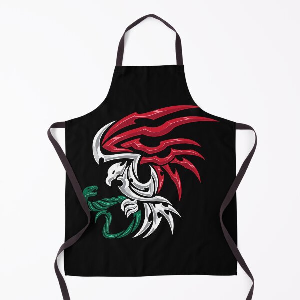 Item preview, Mexico Flag - Mexican Coat of Arms Tribal Style designed and sold by anziehend.