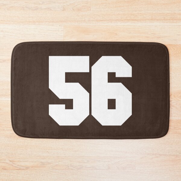 Item preview, 56 Number Cleveland Sports Fifty-Six Brown Jersey designed and sold by HelloFromAja.