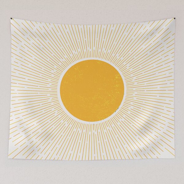 Item preview, Sunrise Art, Retro Boho Sun 4 designed and sold by MMonroeStudio.