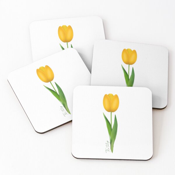 Item preview, The Tulip Flower collection YELLOW designed and sold by figadesign.