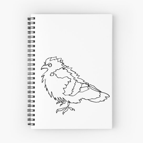 Item preview, Scruffy Pigeon designed and sold by nearlybutnot.