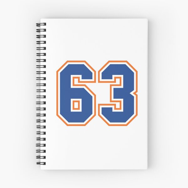 Item preview, Sixty-Three Jersey Number Sports 63 designed and sold by HelloFromAja.