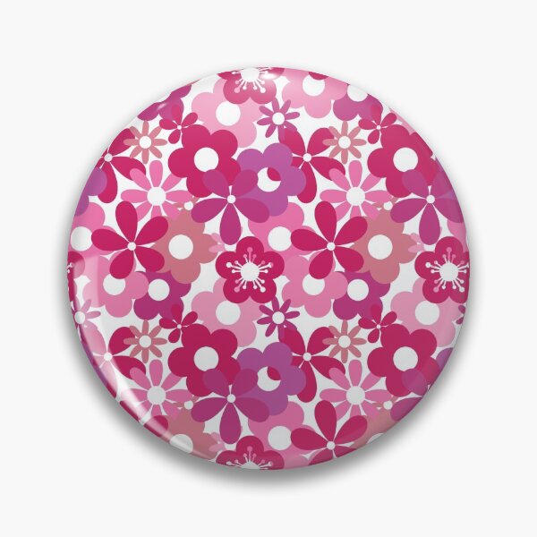 Item preview, Beautiful Reds Flower Power Seamless Pattern Print designed and sold by ClaudiaFlores.