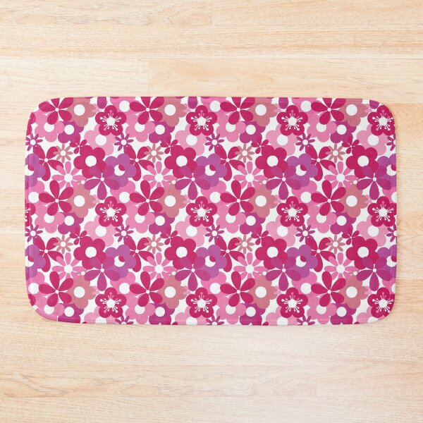 Item preview, Beautiful Reds Flower Power Seamless Pattern Print designed and sold by ClaudiaFlores.