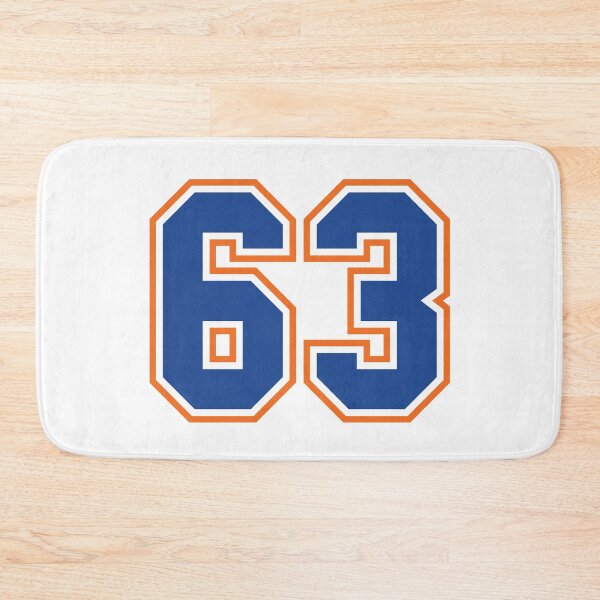 Item preview, Sixty-Three Jersey Number Sports 63 designed and sold by HelloFromAja.