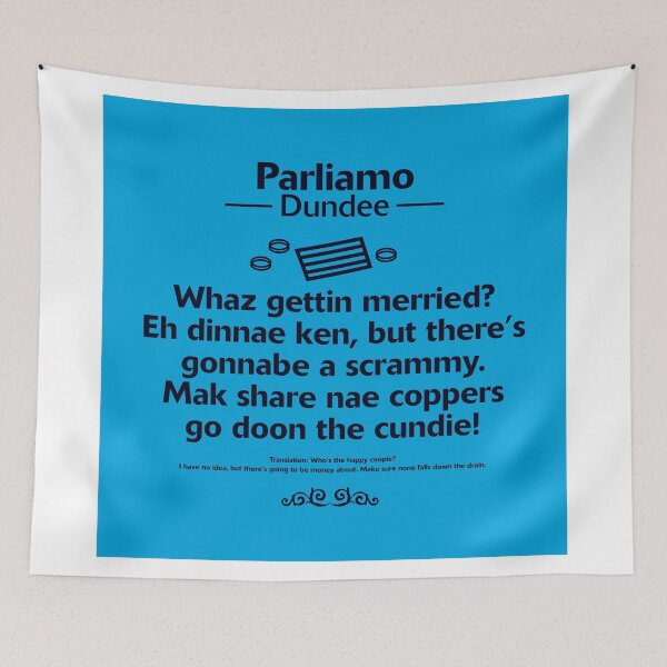 Item preview, Parliamo Dundee - Scrammy designed and sold by Harryghoy.
