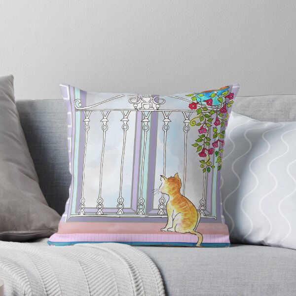 Item preview, A cat by the window in Istanbul designed and sold by moonlitnook.