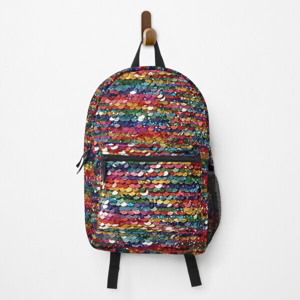 RAINBOW Sparkly Sequin Glitter Backpack - Bags