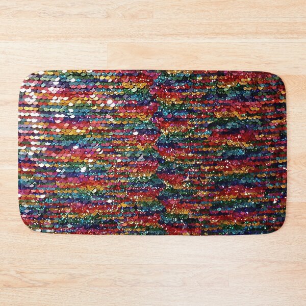 Item preview, Rainbow Sequins Sparkle Vibrant Rainbow designed and sold by Kelly Shaw.