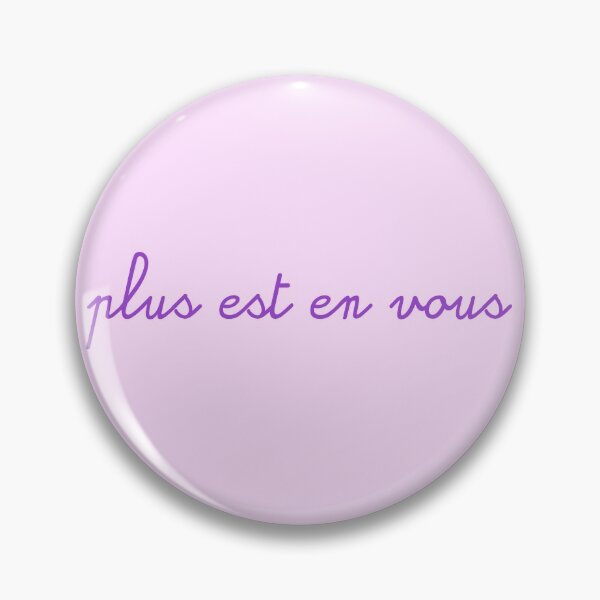Item preview, Plus Est en Vous Purple designed and sold by WavyGrayvy.