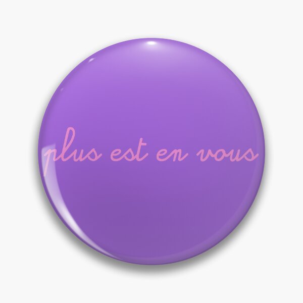 Item preview, Plus Est en Vous Pink designed and sold by WavyGrayvy.