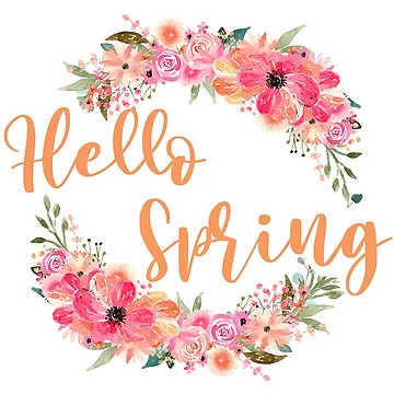 Artwork thumbnail, Hello Spring by KristyBDesigns