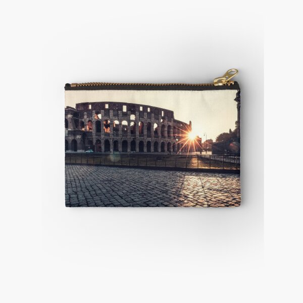 Item preview, displate posters Rome golden sunrise Colosseum coliseum mask designed and sold by Long Exposure.