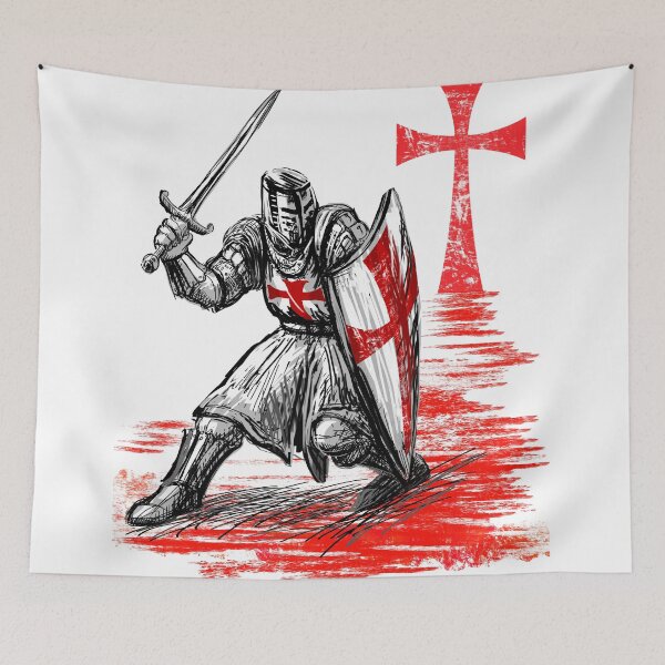 Item preview, Knight Templar | Crusades Knights | Long Red Cross  designed and sold by aronia.