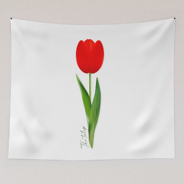 Item preview, Tulip flower Art Tangerine designed and sold by figadesign.