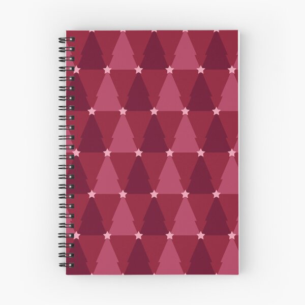 Item preview, Pink Red Christmas Tree Pattern Cute designed and sold by ILLYL Creatives.