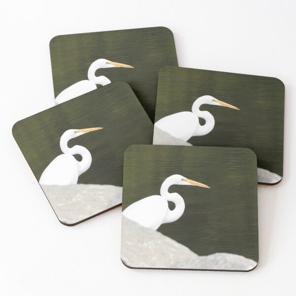 Item preview, Elegant Egret II designed and sold by Anita Oakley.