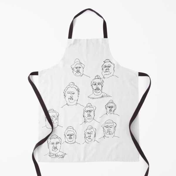 Item preview, Sumo Rikishi Faces designed and sold by nearlybutnot.