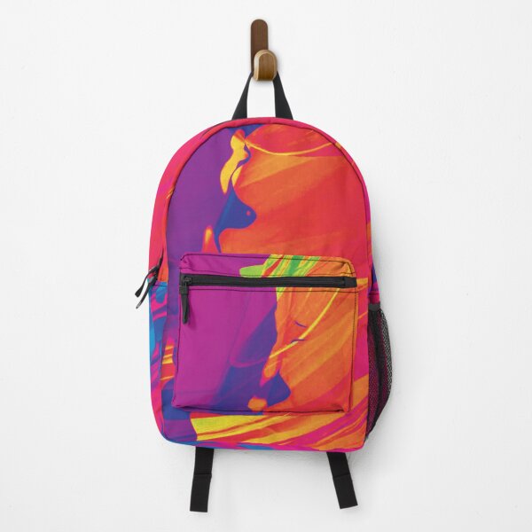 Item preview, Abstract Art Print Vibrant Rainbow Of Colors designed and sold by Mary Riley.