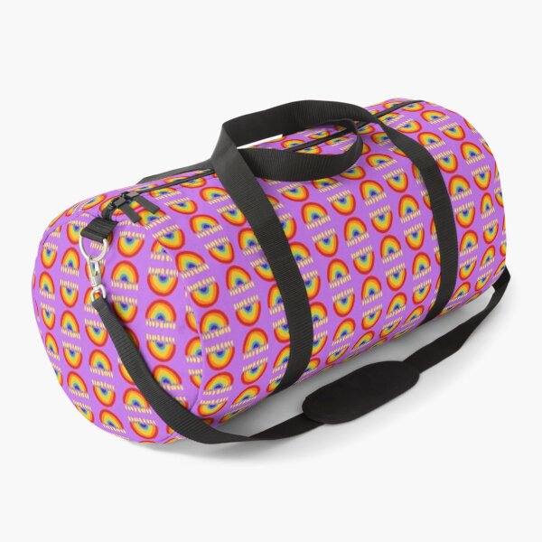 Item preview, Rainbow Chanukiah Lilac Print designed and sold by TillaCrowne.