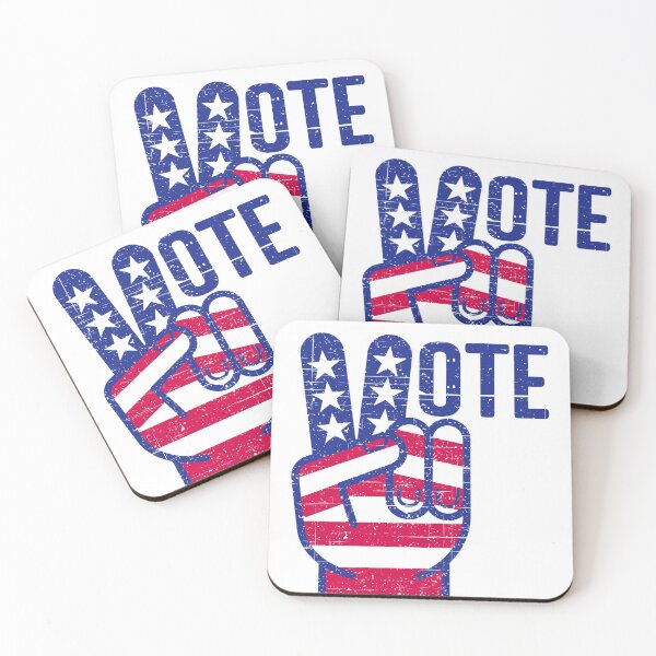 Item preview, Vote Peace Sign USA Flag Vote 2020 designed and sold by ForFunDesigns.