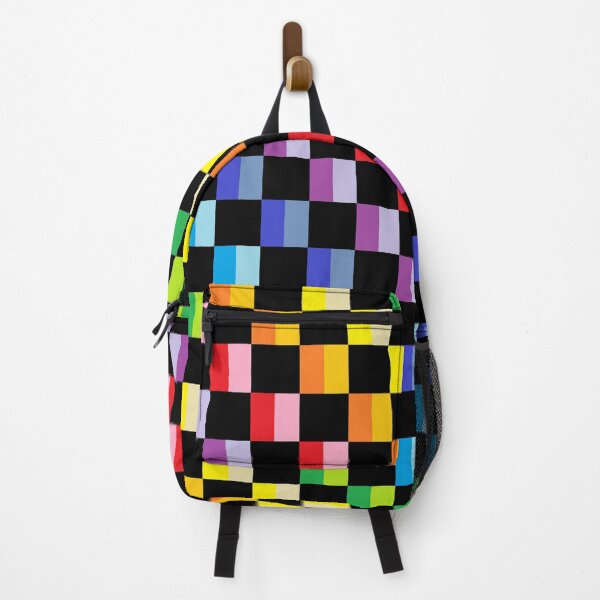 Item preview, Checkered Broader Spectrum Rainbow Black  designed and sold by lornakay.