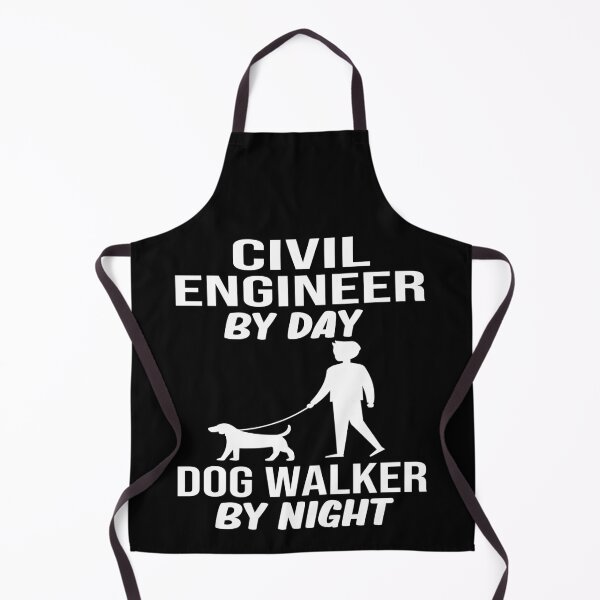 Item preview, civil engineer by day dog walker by night gift designed and sold by alaechamlal.