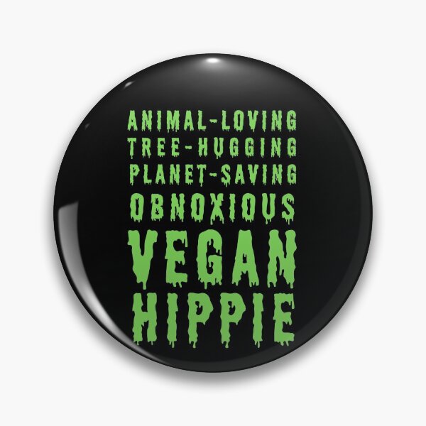 Item preview, Obnoxious Vegan Hippie designed and sold by quinnhopp.