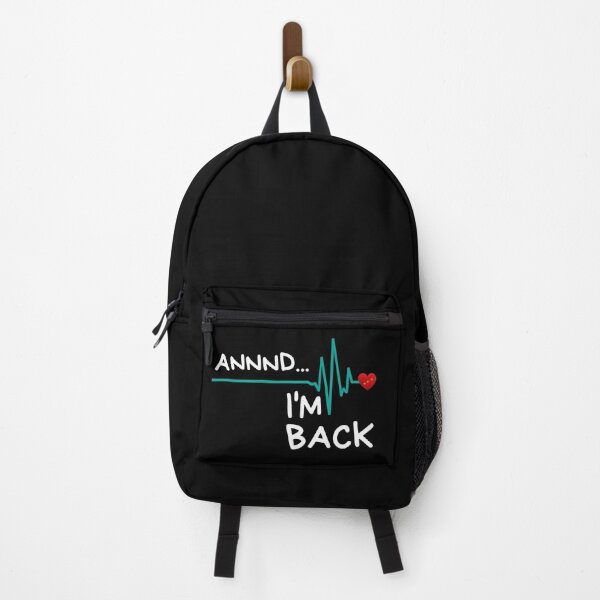 Item preview, Annnd I'm Back. Heart Attack Survivor Product Funny Quote designed and sold by maninpos23.