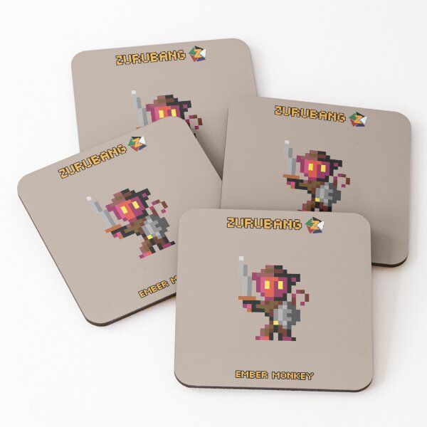 Item preview, Ember Monkey - Zurubang designed and sold by Zurubang.