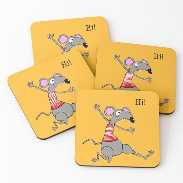 Item preview, Hi! Happy rat running to meet his friend. designed and sold by marina63.