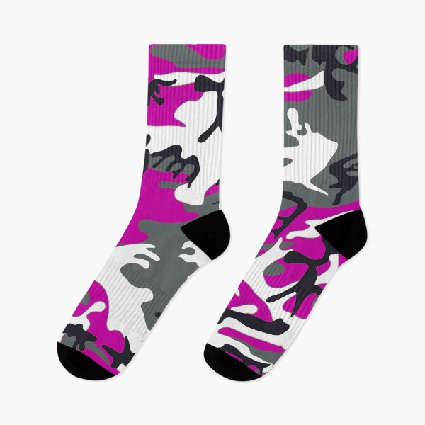 Item preview, Bold Pink and Gray Camo  designed and sold by WearURColors.