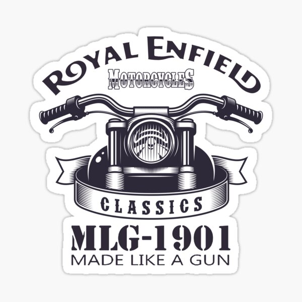 T-shirt Royal Enfield Sticker