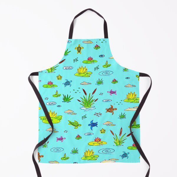 Item preview, Turtles on The Lake - Сanes Water Lily - Rainbow Drawing for Kids - Blue Indigo designed and sold by GrandTartaria.