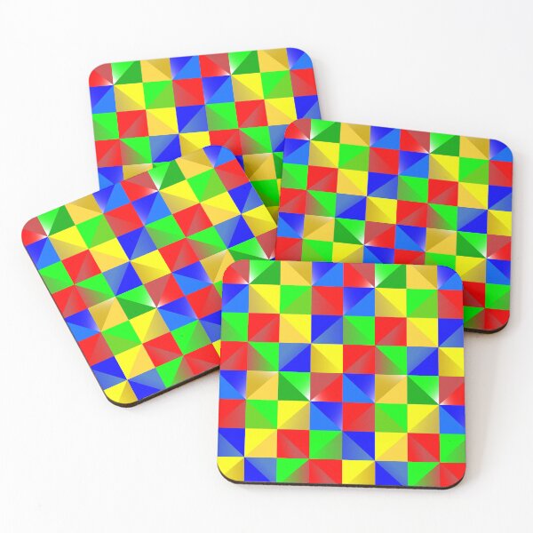 Item preview, Square colour pattern designed and sold by flashcompact.
