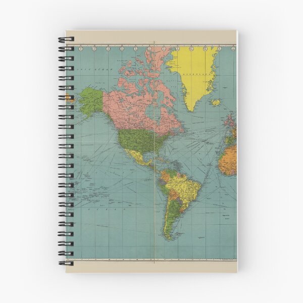 Artikelvorschau, Standardkarte der Welt (1942) entworfen und verkauft von allhistory.