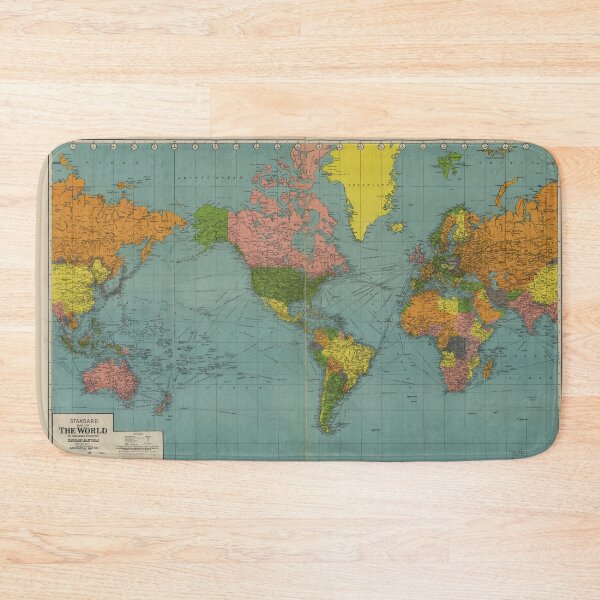 Item preview, Standard Map of the World (1942) designed and sold by allhistory.