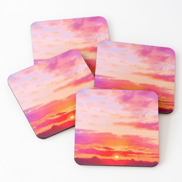 Item preview, Pink Sunset - pink, orange, purple sky  designed and sold by Urvashi Patel.
