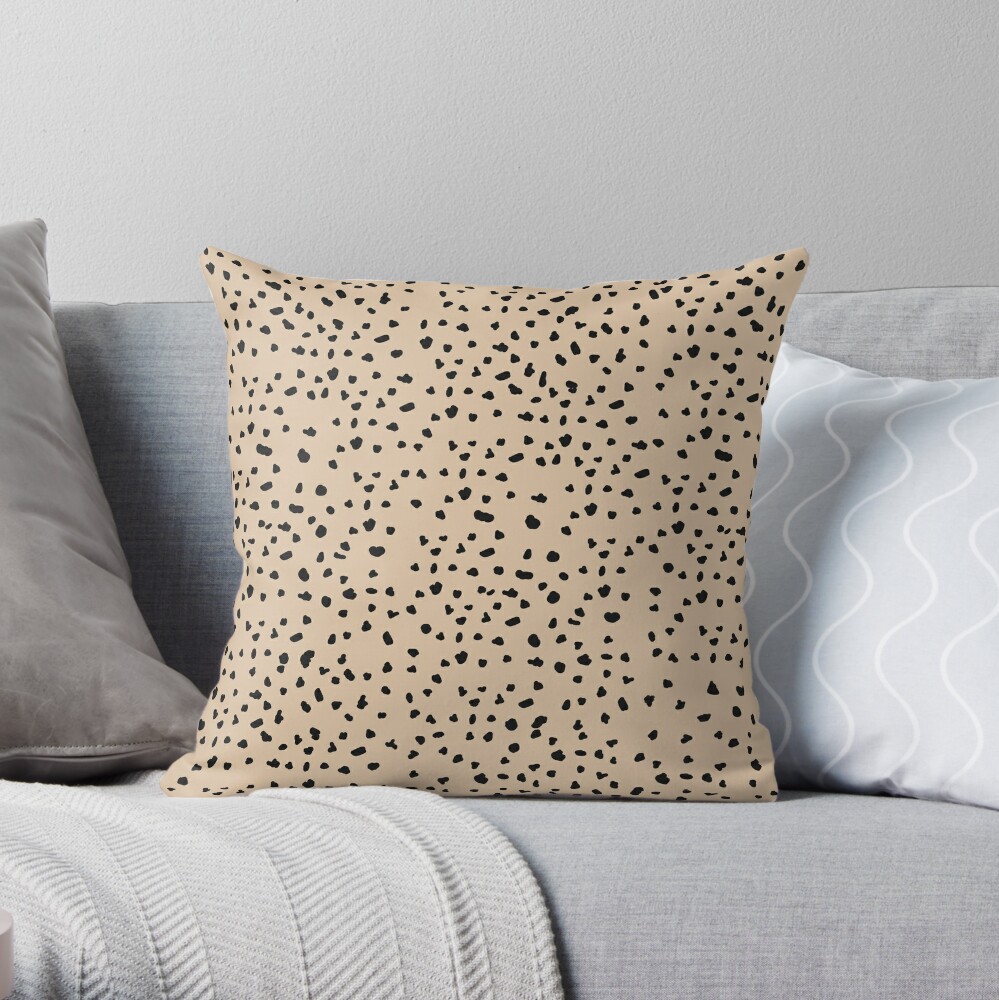 dalmatian throw pillow