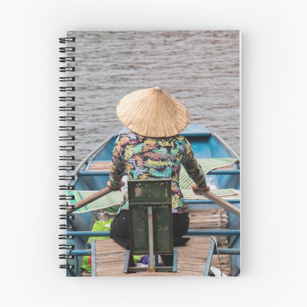 Item preview, Vietnamese Lady Boat on Ngo Dong River Tam Coc designed and sold by Martin Berry Photography.