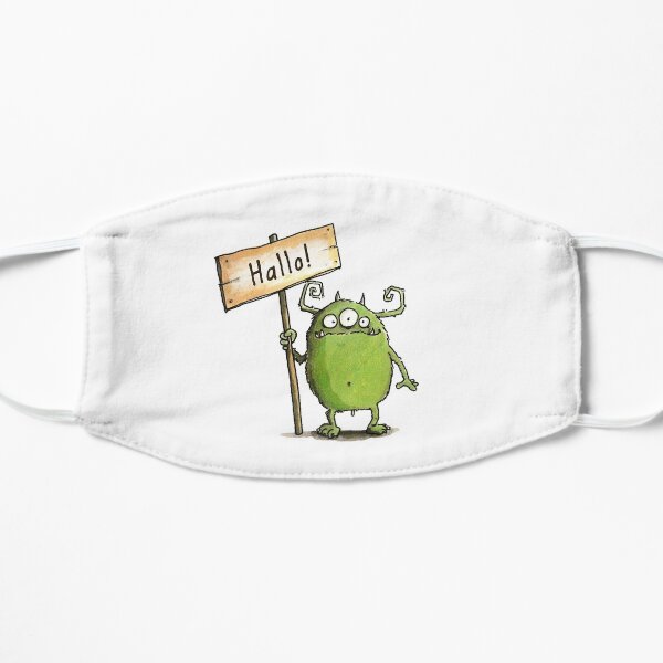 Hello-hello! Flache Maske