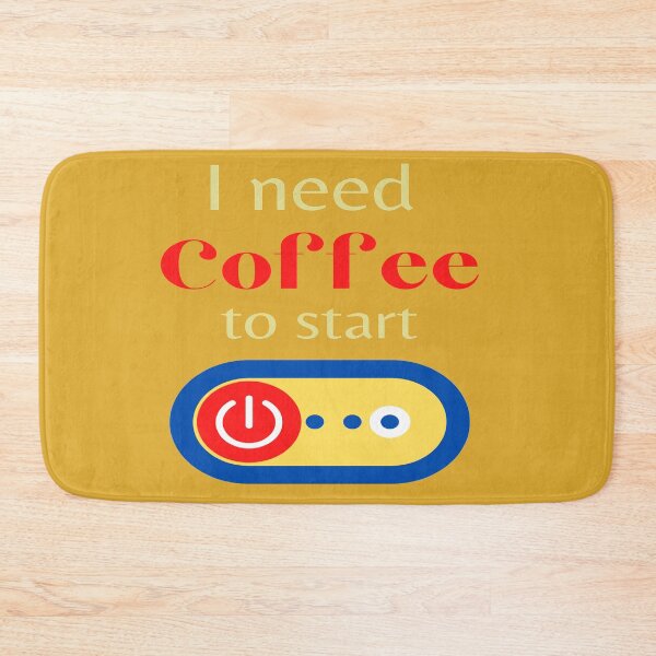 Item preview, I Need Coffee to Start designed and sold by danaJG.
