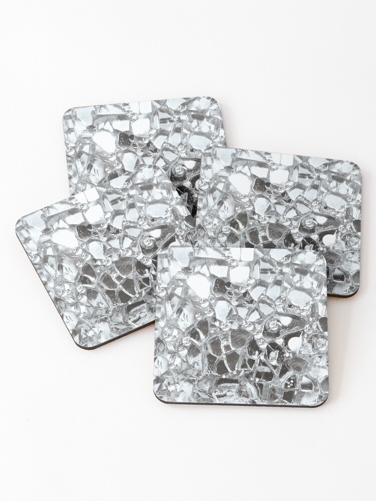 Thumbnail 1 of 5, Coasters (Set of 4), Mirrors and Glass Photo designed and sold by CrazyCraftLady.